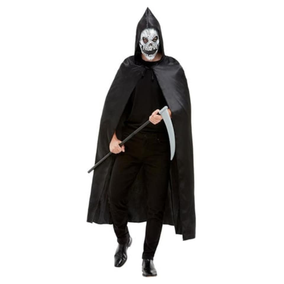 image 1 of Grim Reaper Fancy Dress Male Costume Kit