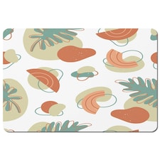 line art and botanical elements (Placemat)