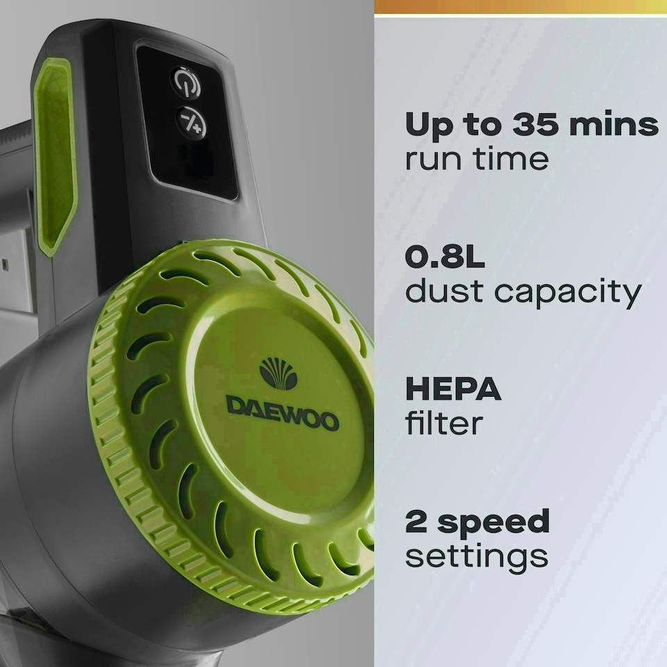 image 1 of Daewoo Cyclone Freedom, Cordless 2 In 1 Stick Vacuum Cleaner