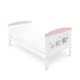 image 3 of Ickle Bubba Coleby Style Cot Bed Elephant Love Pink - Without Mattress