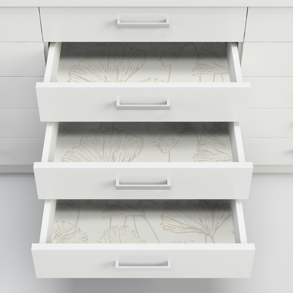 image 1 of NuWallpaper NUS3578 Hikarigaoka Peel & Stick Wallpaper, Silver Multi