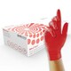image 1 of Unigloves Red Pearl Box of 100 Nitrile Gloves