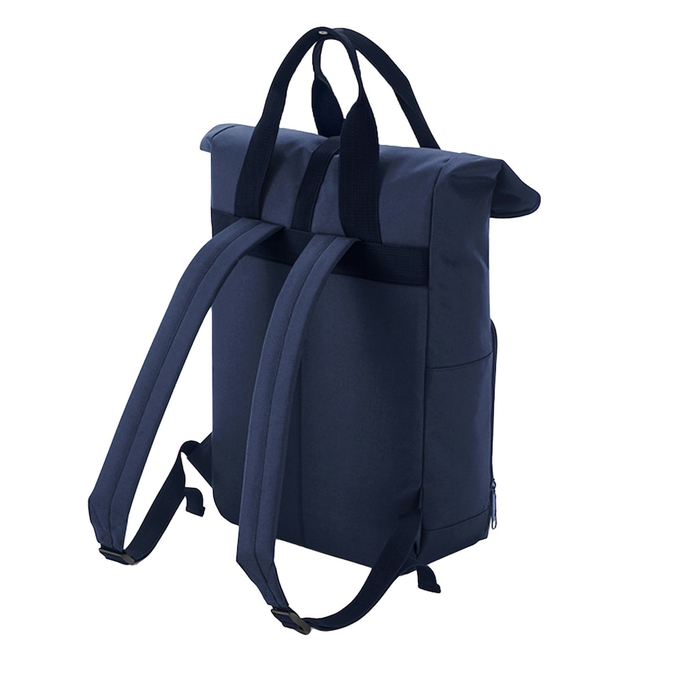 image 1 of BagBase Twin Handle Roll-Top Backpack - Navy Dusk - One Size