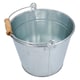 image 4 of 12L Galvanised Steel Metal Bucket Pail Water Coal Fire Greenhouse Garden Plant