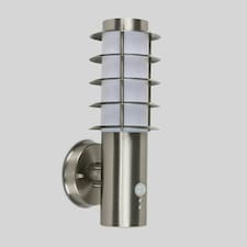 ValueLights Wharf Silver Outdoor Wall Lantern