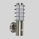 image 1 of ValueLights Wharf Silver Outdoor Wall Lantern
