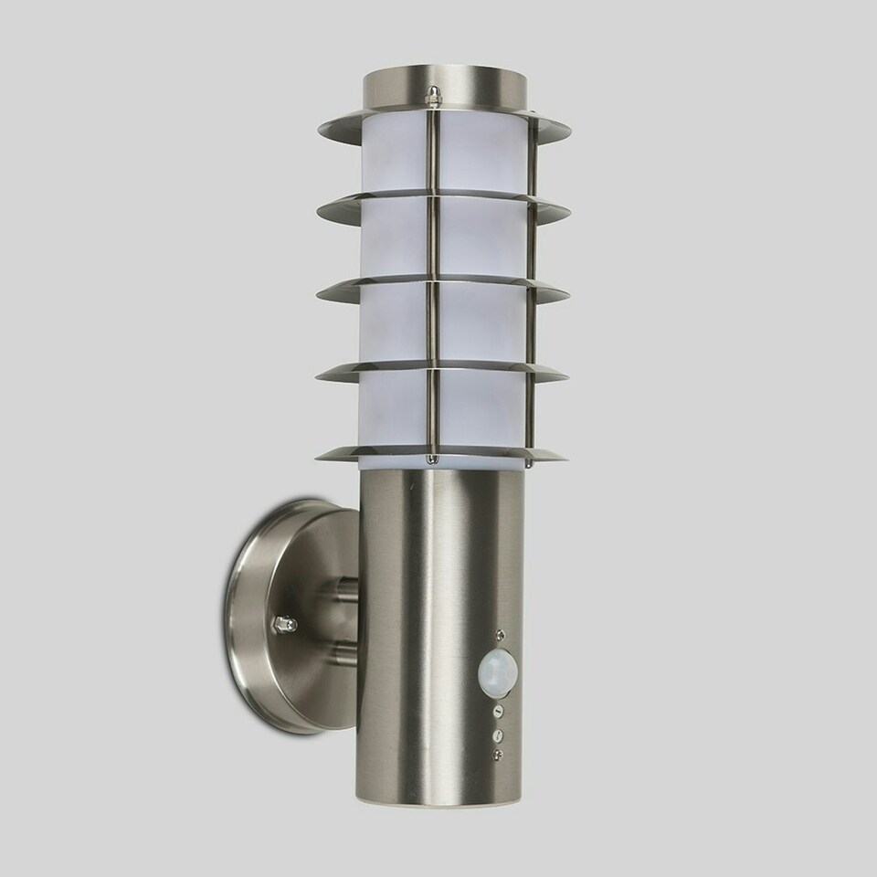 image 1 of ValueLights Wharf Silver Outdoor Wall Lantern