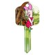 image 2 of Winnie The Pooh Piglet Door Key - Multicoloured - One Size