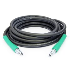 Bosch AQT Domestic Pressure Washer Hose (6m / 8m / 10m / 15m / 20m) | Black