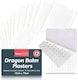 image 1 of SOL 12pk Dragon Balm Plasters 12x15cm Adhesive Heat Patches - Soothes Back, Neck