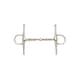 image 1 of Lorina Copper Roller Full Cheek Jointed Snaffle - Silver/Copper - 5in