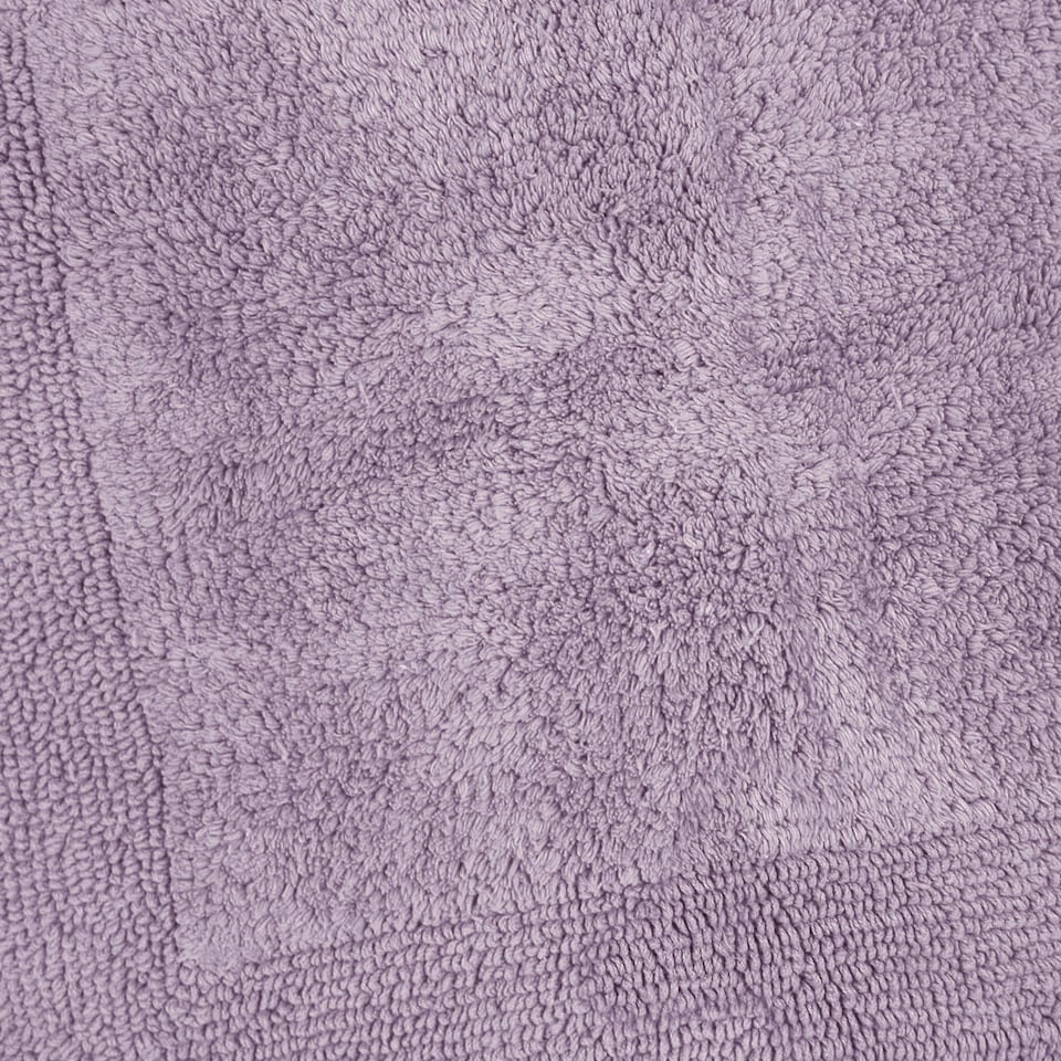 image 1 of Heavyweight Reversible Pedestal Toilet Mat - Lilac