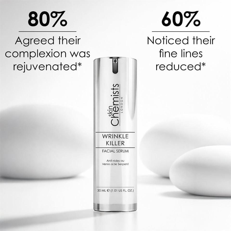 image 1 of skinChemists Wrinkle Killer Anti-Ageing Facial Serum 30ml for Fine Lines and Hydration