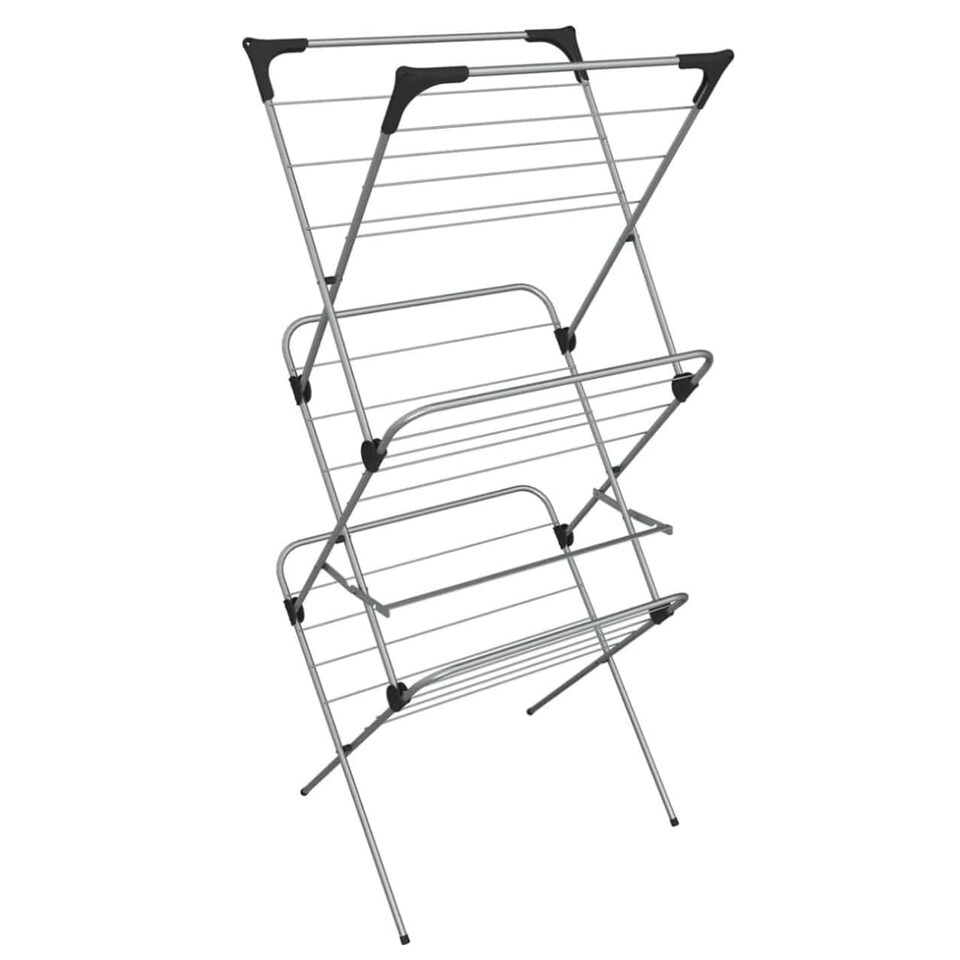 image 1 of Vileda® Sprint 3 Tier Clothes Airer Line Length 15M Holds Laundry Drying Rack