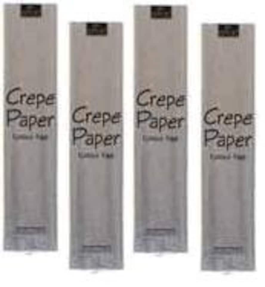 image 1 of Country Silver Crepe Paper - All Occasion . All purpose Gift 1.5m x 50cms