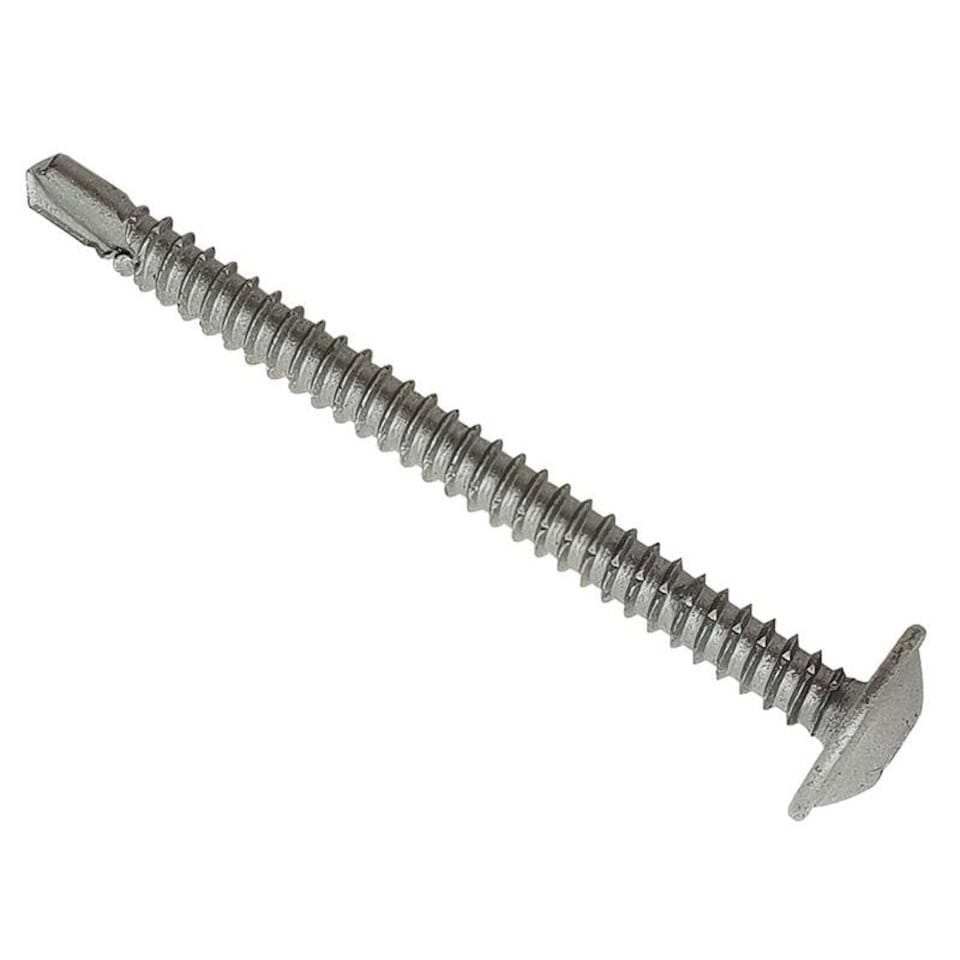 Forgefix Techfast Baypole Screws Wafer Head Torx - Multi Colour - 4.8 x ...