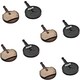 image 2 of AWE Set x 4 Semi Metallic Disc Brake Pads Compatible with Avid BB6