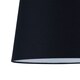 image 2 of Voyage - Light Oak Table Lamp or Bedside Light with Black Shade Brown | Black