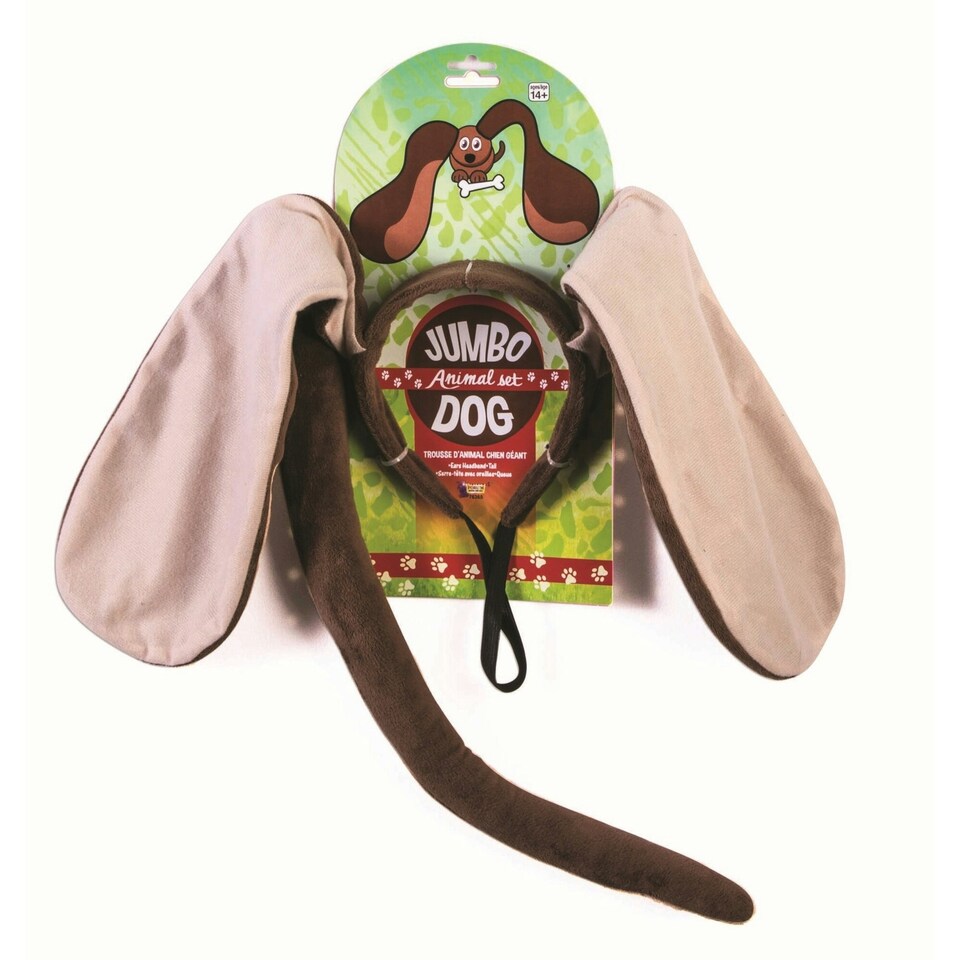 image 1 of Forum Novelties Unisex Adult Dog Costume Accessory - Brown/Beige - One Size Brown | One Size