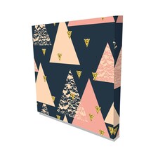 Triangle trend (Canvas print) 76cm x 76cm