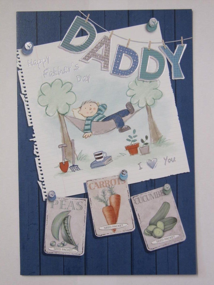 image 1 of DADDY Happy Father`s Day Card...