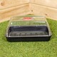 image 5 of 2 x 38cm Unheated Seed Starter Trays Grostart Midi Propagators Indoor Seedling Planters