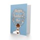 image 2 of Hipster Dad Stag With Camera Moustache Glasses Fun Fathers Day Card