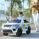image 8 of HOMCOM 12V Kid Electric Ride On Police Car w/ Remote Siren Bluetooth 3-6 Years