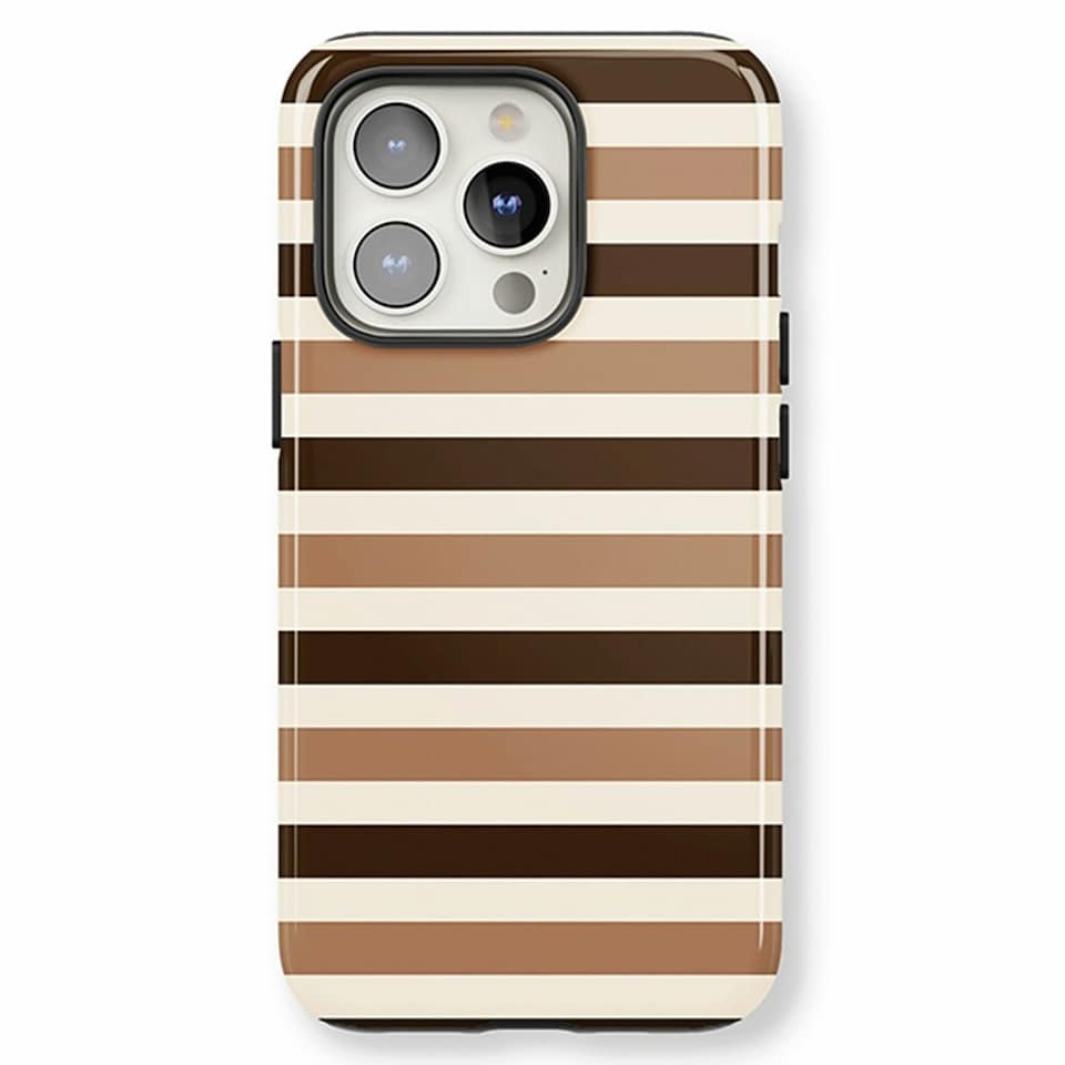 image 1 of Chocolate Ice Cream Phone Case | Brown | Galaxy S24 Ultra
Slim | Galaxy S24 Ultra
Slim