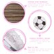 image 2 of Fax Potato 3pc Football Pinata Set with Stick & Blindfold - Pink Stick