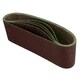image 3 of 75mm x 533mm Mixed Grit 40 - 120 Abrasive Sanding Belt Sander Discs 5 Pack