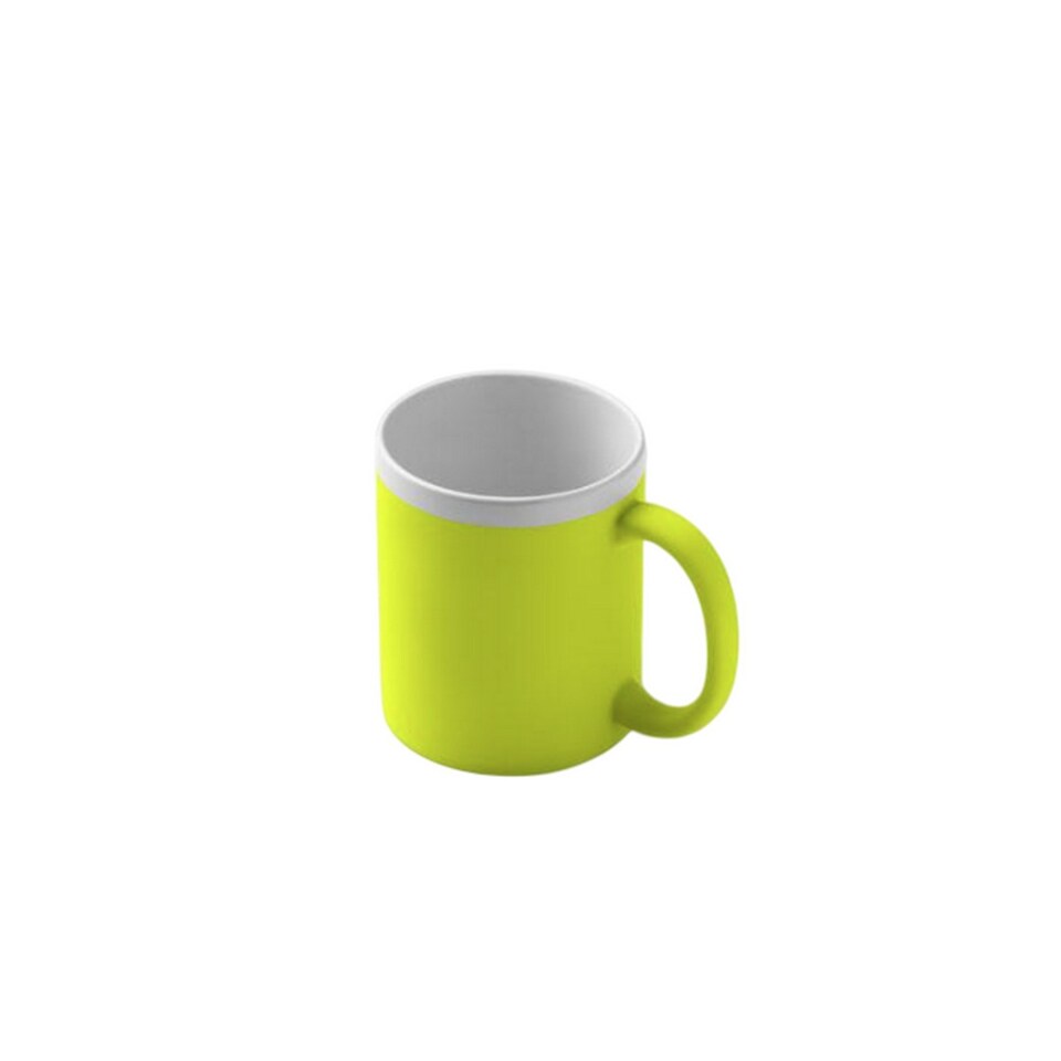 image 1 of MidOcean Mugiva 300ml Mug | Yellow | Neon Yellow | One Size | 1