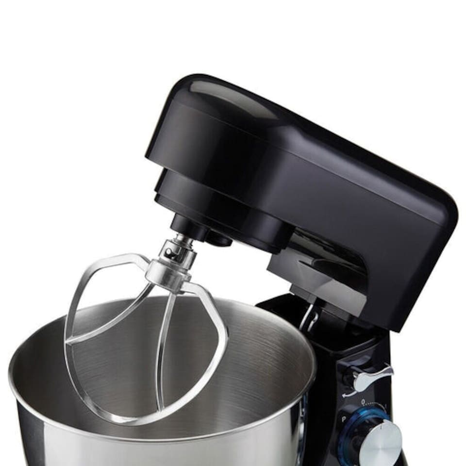 image 1 of Cooks Professional 1000W Stand Mixer with 4.5L Mixing Bowl & 8 Speeds | Black | Black