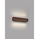 image 3 of Doro-28 Integrated LED Up Down Lighter Outdoor Wall Light Brown, 3000K, IP65
