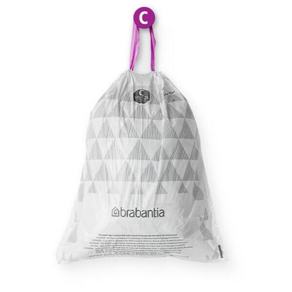 image 1 of Brabantia PerfectFit Bags C 10-12 litre Dispenser Pack of 40 bags