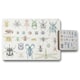 image 1 of big set of insects bugs beetles and bees many species in vintage old hand drawn style (Placemat & Coaster Set)