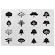 image 1 of Tree Silhouette Illustrations Designer Rug | Multi