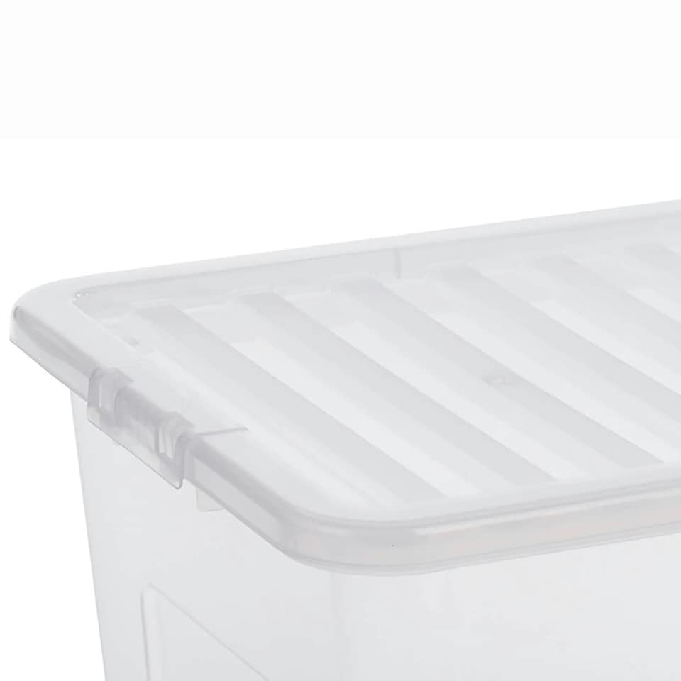 image 1 of Wham Storage Box - Clear - 80L