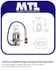 image 2 of Lucas LLB453 H3 12V 55W Halogen Car Bulb Single Pack Headlight Spotlight Fog Light Corner Lamp