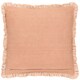 image 3 of Yard Bertie Cotton Velvet Cushion | Brown | Cashew | 45 x 45cm | 1