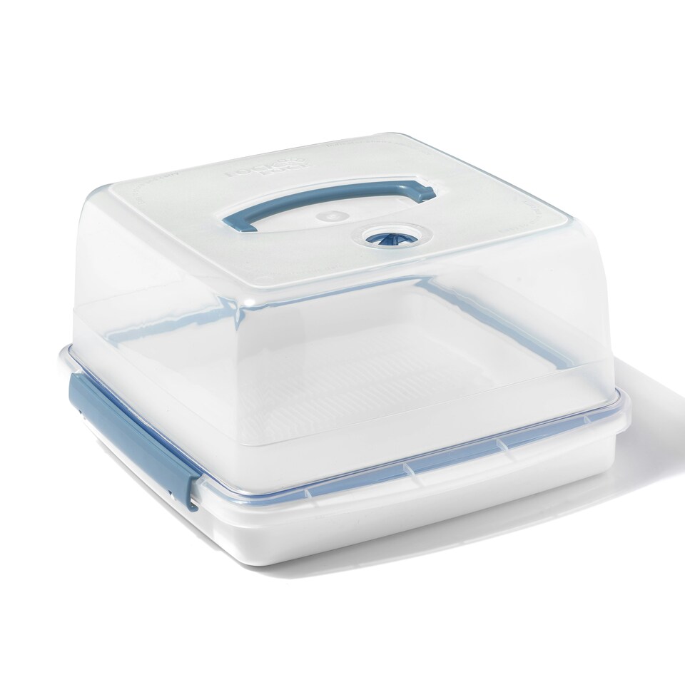 image 1 of LocknLock Classic Square Cake Carrier Pastry Food Storage Container - 12.6 L