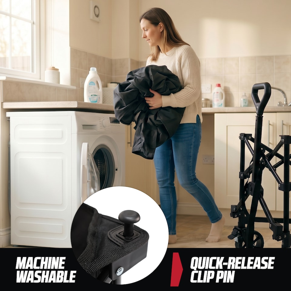 image 1 of MoverX 300L/180kg Premium Camping Trolley / Festival Wagon