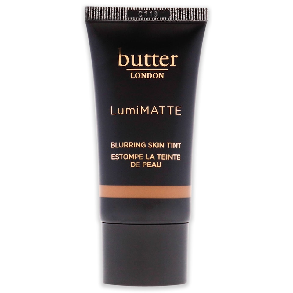 image 1 of Lumimatte Blurring Skin Tint - Deep by Butter London for Women - 1 oz Foundation | Brown