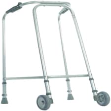 Ultra Narrow Walking Frame Paediatric with Wheels