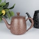 image 3 of Café Olé Premium Granite Teapot, 48oz / 1360ml, Stainless Steel, Red Granite Finish
