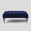 Sapphire Blue Plush Velvet