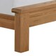 image 2 of 6ft Super King Real oak,Chunky, Curved, Solid,strong,wood bed frame.Low foot end wooden bedstead