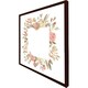 image 3 of Flower border (Picture Frame) White | S