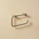image 2 of Cosmic Wall Mounted Towel Rail with Durable Stainless Steel Silver Finish 15 cm