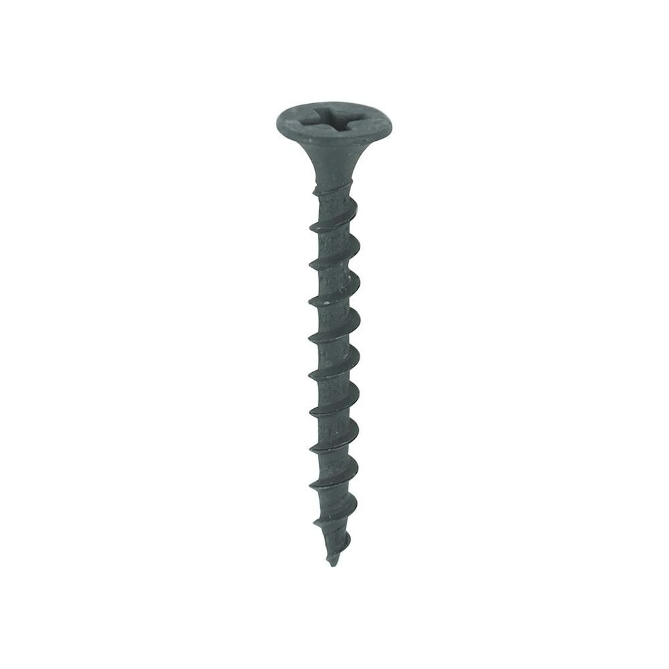 image 1 of Timco - Drywall Timber Stud Plasterboard Screws - PH - Bugle - Coarse Thread - Grey (Size 3.5 x 35 - 1000 Pieces)